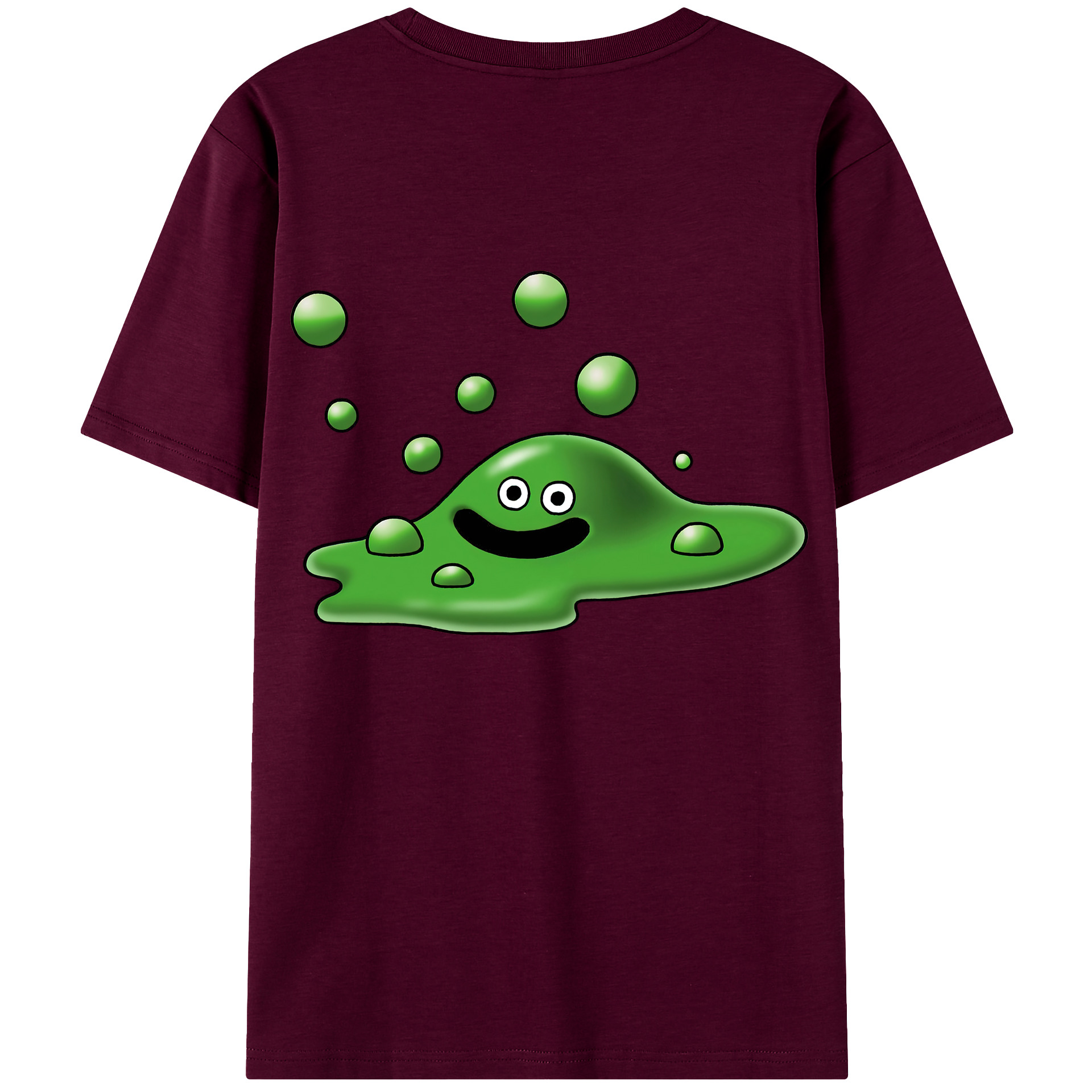 （画像用） ドラゴンクエスト Doragon Kuesuto Dragon Quest レディース半袖Tシャツ(バックプリント)
